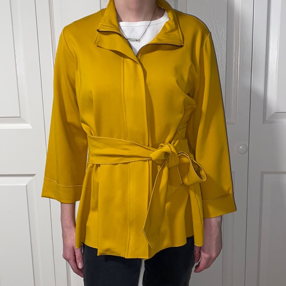 Yellow coat
